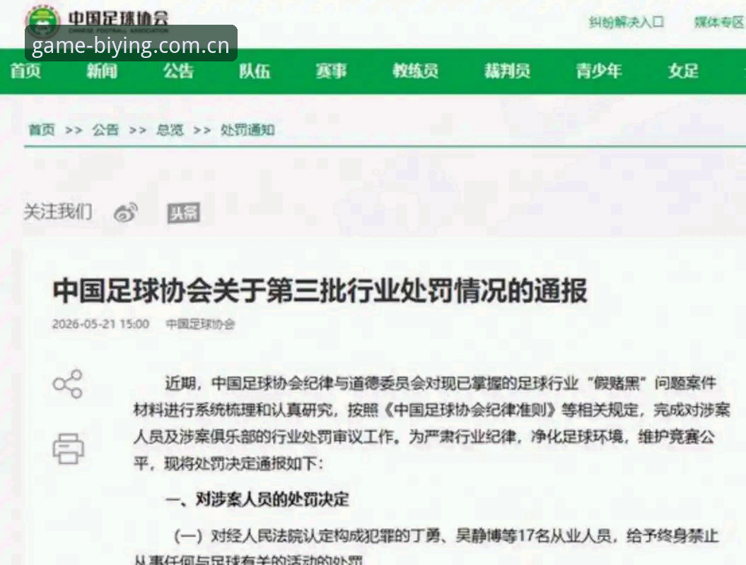 必赢官网登录使用指南 足协第三批禁足名单深度解析